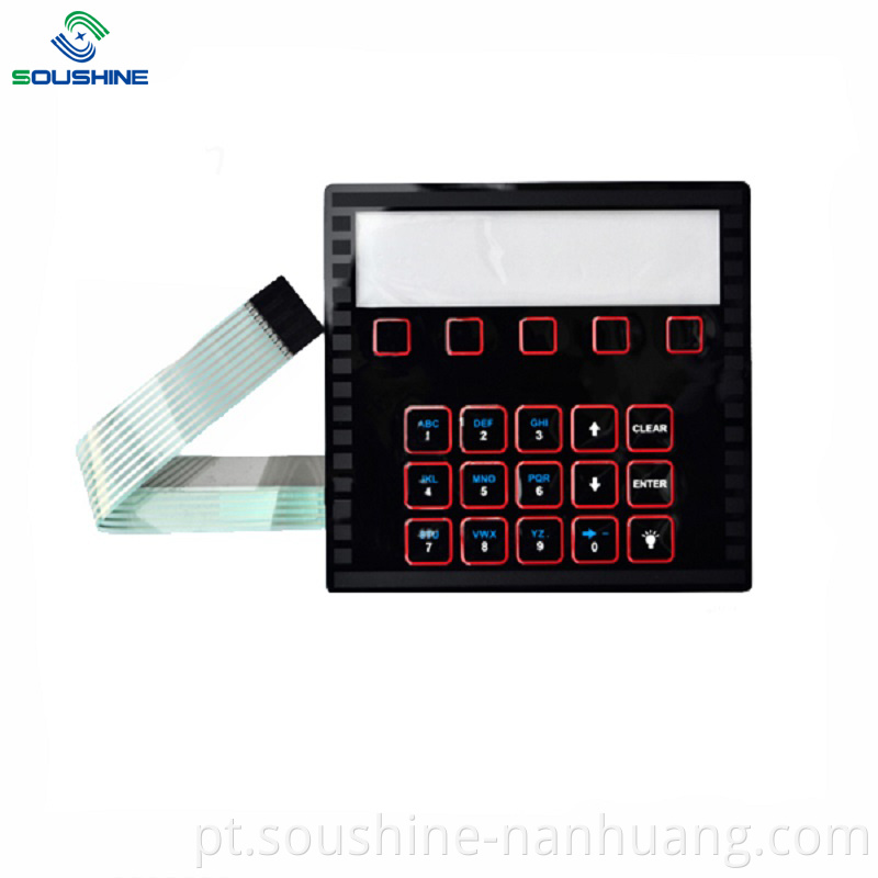 Glass Panel Membrane Switch